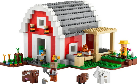 LEGO Minecraft - Den Røde Lade (21187) Lego