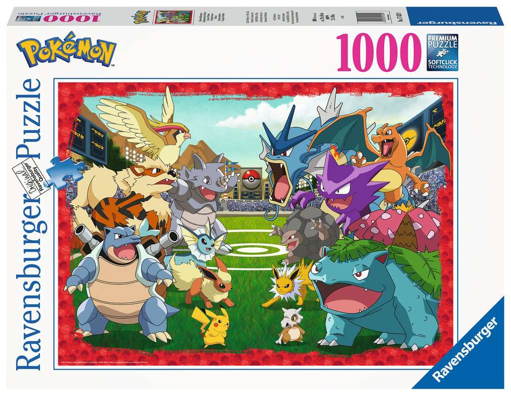 Ravensburger - Pokémon Uppgörelse 1000 Bitar