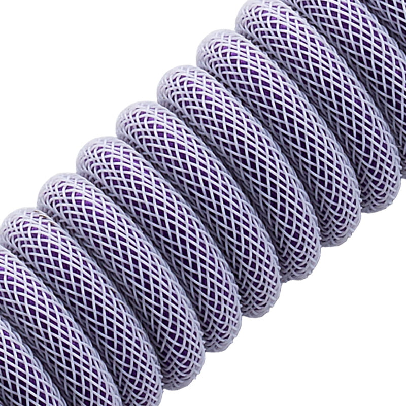 CableMod Pro Coiled Keyboard Cable USB A to USB Type C, Rum Raisin - 150cm CableMod