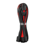 CableMod Pro ModMesh 12VHPWR till 3x PCI-e-kabel - 45 cm, svart/röd