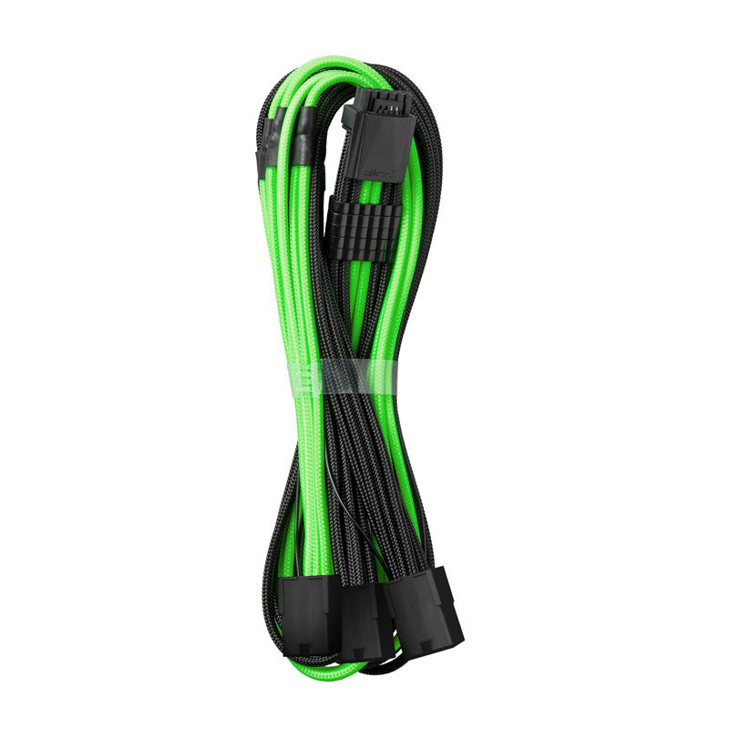 CableMod Pro ModMesh 12VHPWR to 3x PCI-e Cable - 45cm, black/light green