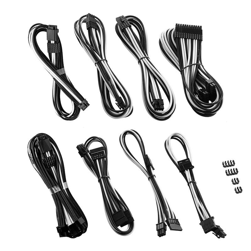 CableMod RT-Series Pro ModMesh 12VHPWR Dual Cable Kit for ASUS/Seasonic - black/white